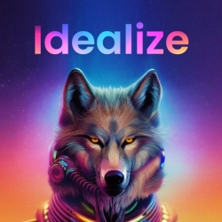 لوگو Idealize : AI Art Generator