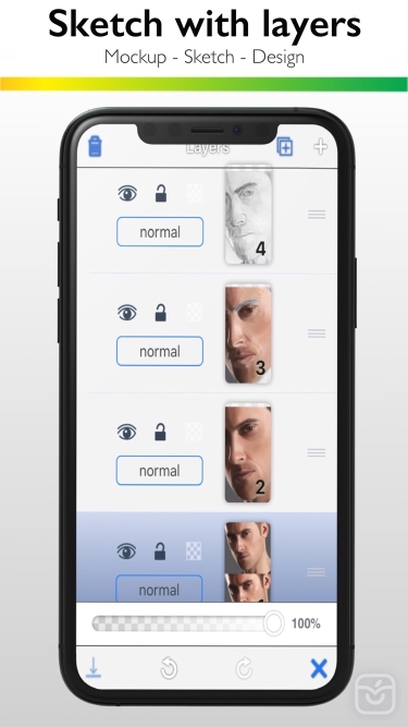 تصاویر Mock-up Art Draw Paint Sketch ++