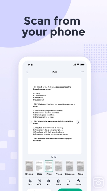 تصاویر Beyond Scan: OCR & PDF Scanner ++