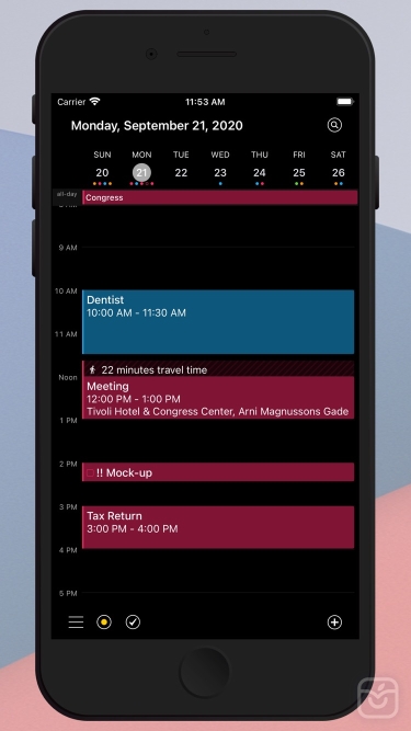 تصاویر Calendar 366: Events & Tasks ++