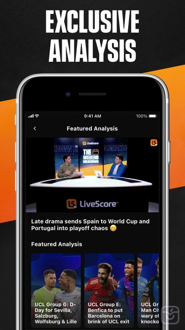 تصاویر LiveScore: Live Sports Scores