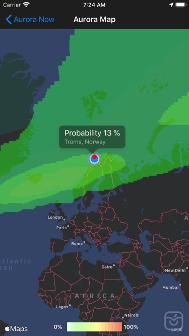 تصاویر Aurora Forecast.