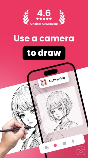 تصاویر AR Drawing: Sketch & Paint ++