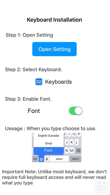 تصاویر Font Keyboard ++ | آنلاک‌شده