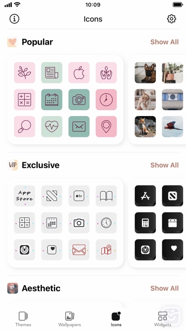 تصاویر Themify: Icon Themes & Widgets