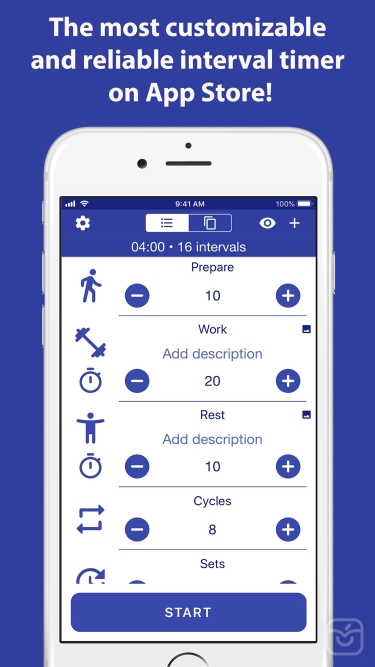 تصاویر Tabata Timer: Interval Timer. ++