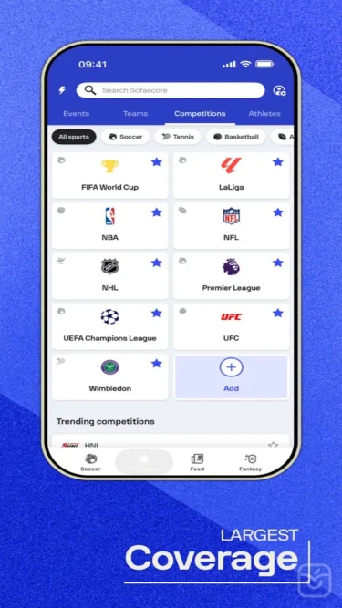 تصاویر Sofascore - Live score app ++