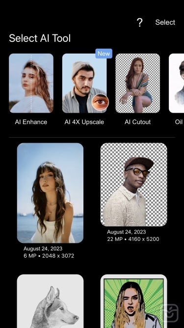 تصاویر AI Photo Enhancer ++ | | آنلاکشده