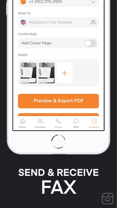 تصاویر Phoner: Text+Call+Phone Number