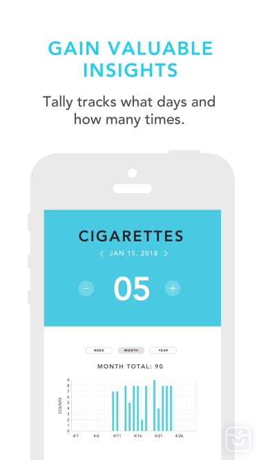 تصاویر Tally: The Anything Tracker