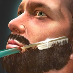 لوگو Barber Shop Hair Saloon Sim 3D