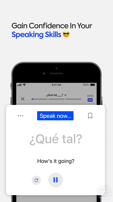 تصاویر Speak: Language Learning++| آنلاک شده