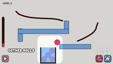 تصاویر Draw Ball: Paint Color Line