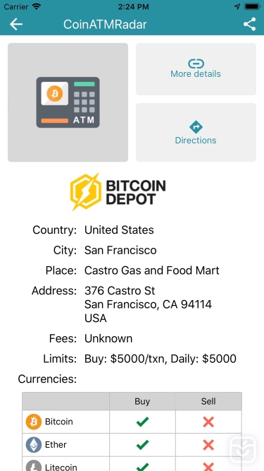 تصاویر CoinATMRadar - Bitcoin ATM Map