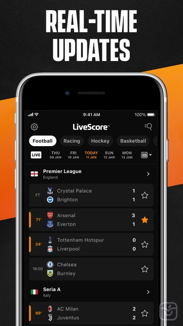 تصاویر LiveScore: Live Sports Scores