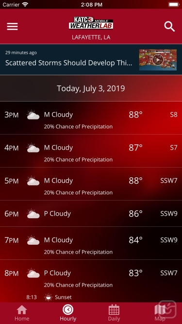 تصاویر KATC Weather