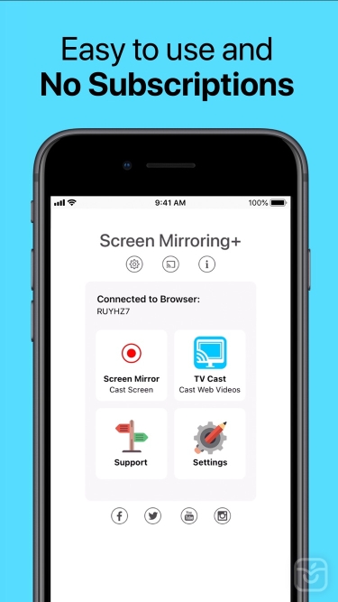 تصاویر Screen Mirroring + Chromecast | $6.99