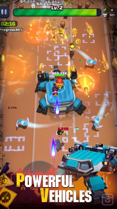 تصاویر Zombie.io: Potato Shooting ++