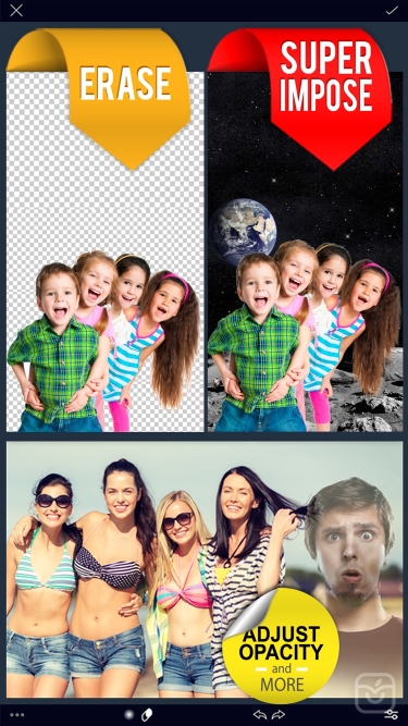 تصاویر Overlay Cut Out Photo Editor ++