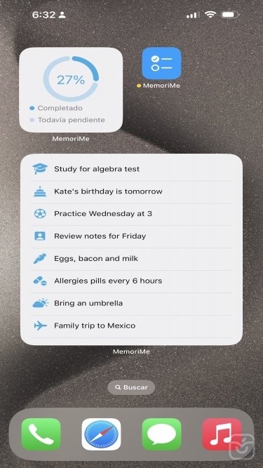 تصاویر MemoriMe: Reminders