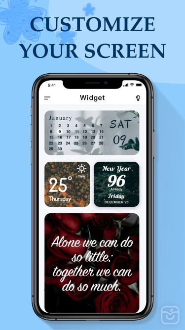 تصاویر Themes: Fancy Widgets, Icons