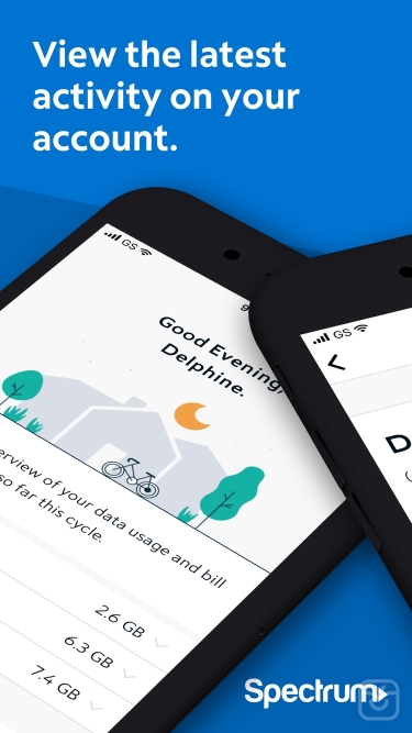 تصاویر Spectrum Mobile Account