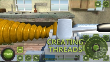 تصاویر Lathe Machine 3D
