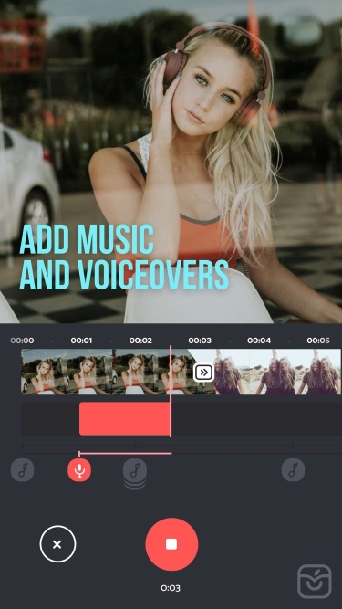 تصاویر Add Background Music To Video ++