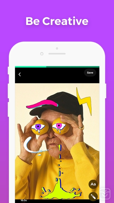 تصاویر Groovo: Video Effects & Glitch ++