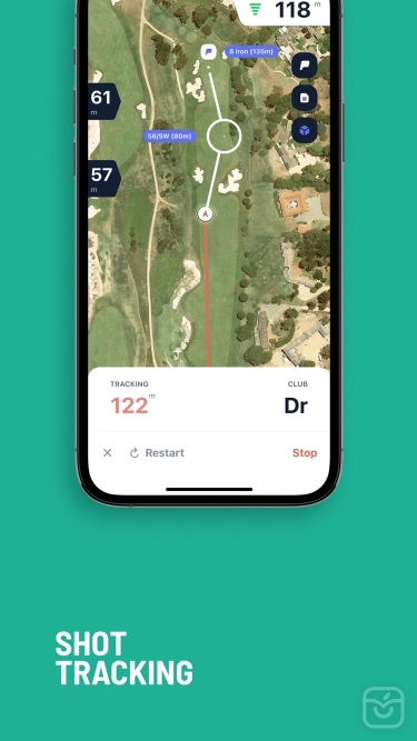 تصاویر Golf GPS Hole19 + Range Finder