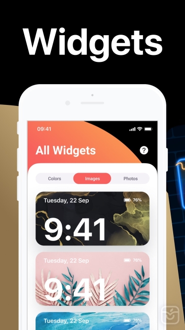 تصاویر Widget GO Themes Icon Changer