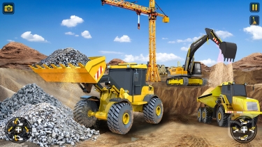 تصاویر Construction Excavator Game 3d