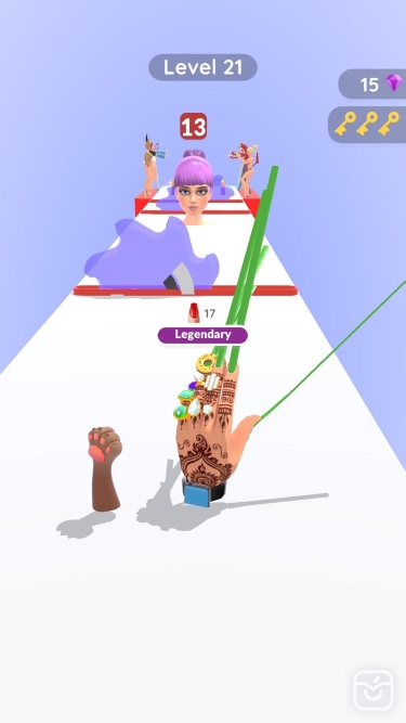 تصاویر Hand Evolution Runner