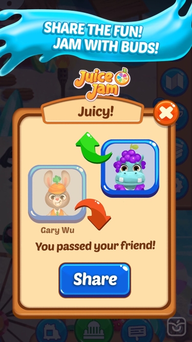 تصاویر Juice Jam! Match 3 Puzzle Game