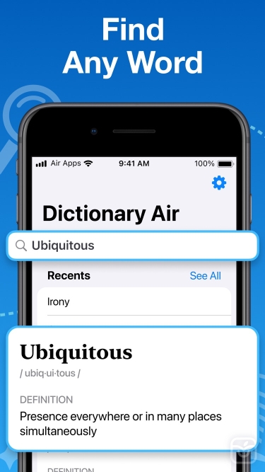 تصاویر Dictionary Air - English Vocab++| آنلاک شده