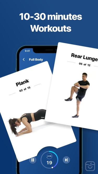 تصاویر Fitify: Fitness & Home Workout