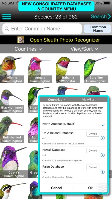 تصاویر iBird Pro Guide to Birds ++