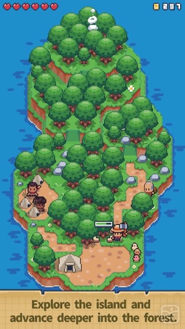 تصاویر Tiny Island Survival ++