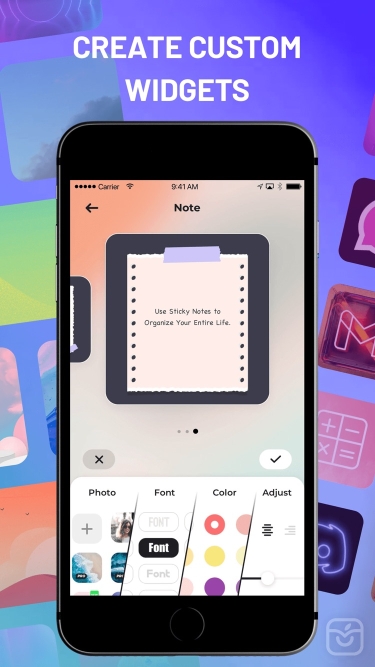 تصاویر Fancy Widgets & Themes