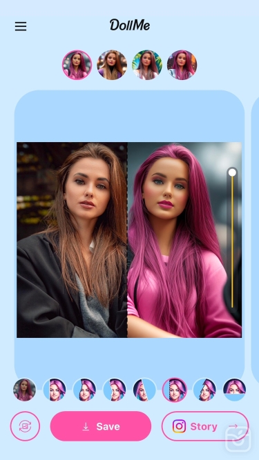 تصاویر DollMe - Avatar Doll Maker ++