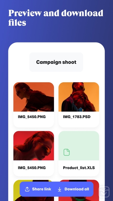 تصاویر WeTransfer