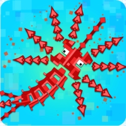 لوگو Pixel Sword Fish io ++
