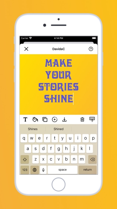 تصاویر Fonts for Instagram Stories⋆‬