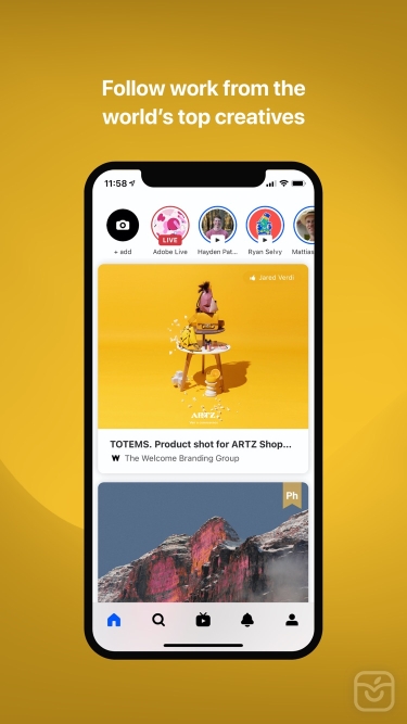 تصاویر Behance – Creative Portfolios