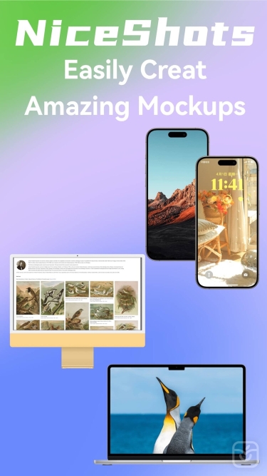 تصاویر NiceShots: Mockup Frame Editor ++