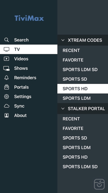 تصاویر Tivimax IPTV Player (Premium) ++