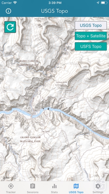 تصاویر Topo Map & Hiking Tracker