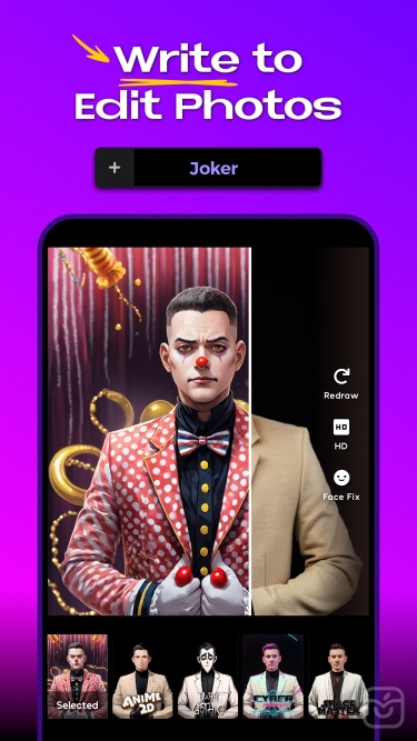 تصاویر AI Mirror: AI Art Photo Editor