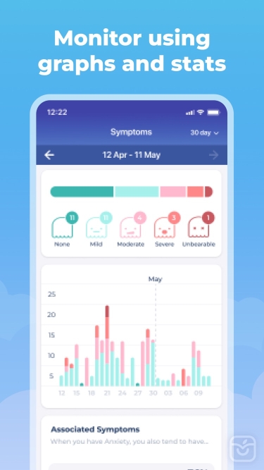 تصاویر Bearable - Symptom Tracker ++