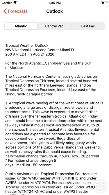 تصاویر My Hurricane Tracker & Alerts